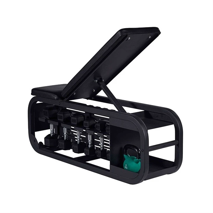 Weight Bench with Dumbbell Storage